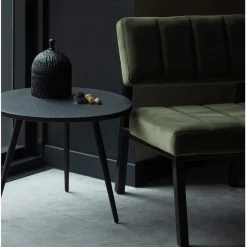 WOOOD Bijzettafel Suze Zwart - set 2 stuks