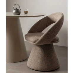 WOOOD Draaibare Eetkamerstoel Winter Beige