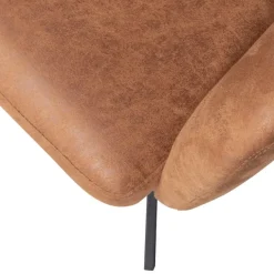 WOOOD Draaibare Eetkamerstoel Fenne Cognac
