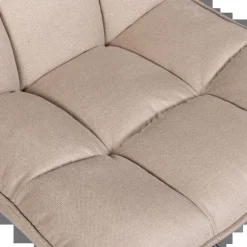 WOOOD Draaifauteuil Jouke Beige