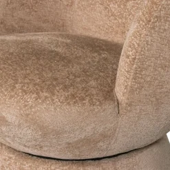 WOOOD Draaifauteuil Shuffle Lichtbruin