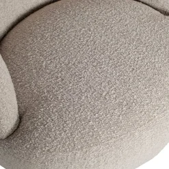 WOOOD Draaifauteuil Woolly Naturel