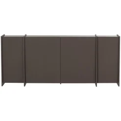 WOOOD Dressoir Brock Middenbruin - 200x85x44 cm