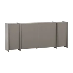 WOOOD Dressoir Brock Warmgrijs - 200x85x44 cm