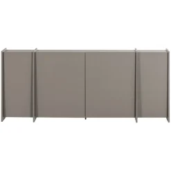 WOOOD Dressoir Brock Warmgrijs - 200x85x44 cm