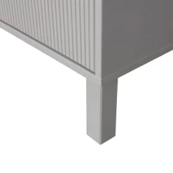 WOOOD Dressoir Madu Grijs - 160x78x46 cm