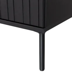 WOOOD Dressoir New Gravure Zwart - 200x85x46 cm