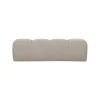 WOOOD Eetkamerbank Mojo Beige - 164x45 cm
