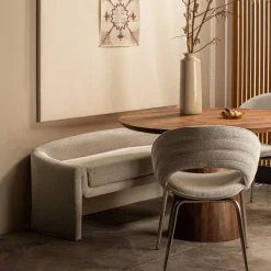 WOOOD Eetkamerbank Zone Beige - 160 cm