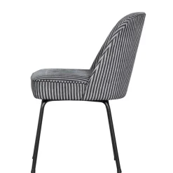 WOOOD Eetkamerstoel Vogue Zwart/Grijs