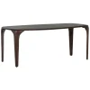 WOOOD Eettafel Fiore Donkerbruin - 190x95 cm