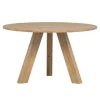 WOOOD Eettafel Rhonda Naturel - Ø 129 cm