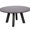 WOOOD Eettafel Rhonda Zwart - Ø 150 cm