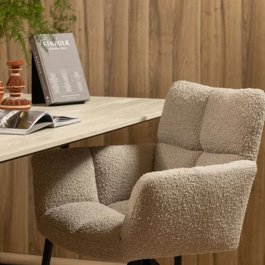 WOOOD Eettafel Silas Dust - 220x90 cm