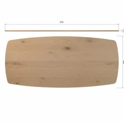 WOOOD Eettafel Tablo Naturel - 220x100 cm