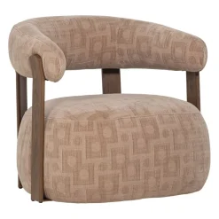 WOOOD Fauteuil Foon Zand