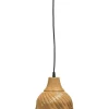 WOOOD Hanglamp Arleso Honinggeel - E27 - Ø 16 cm
