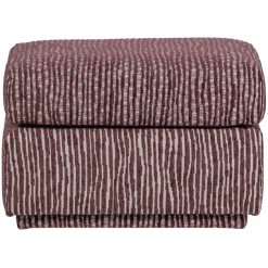 WOOOD Hocker Lou Bordeauxrood - 60x50 cm