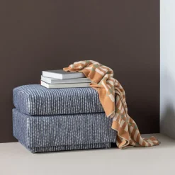 WOOOD Hocker Lou Grijsblauw - 60x50 cm