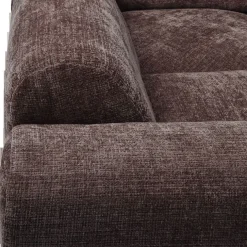 WOOOD Hoekbank Cloud Divan Links Bruin