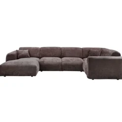 WOOOD Hoekbank Cloud Divan Rechts Bruin