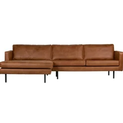 WOOOD Hoekbank Rodeo Links Cognac