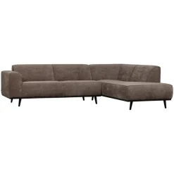 WOOOD Hoekbank Statement Rechts Taupe