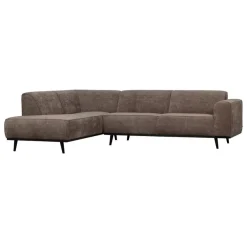 WOOOD Hoekbank Statement Links Taupe