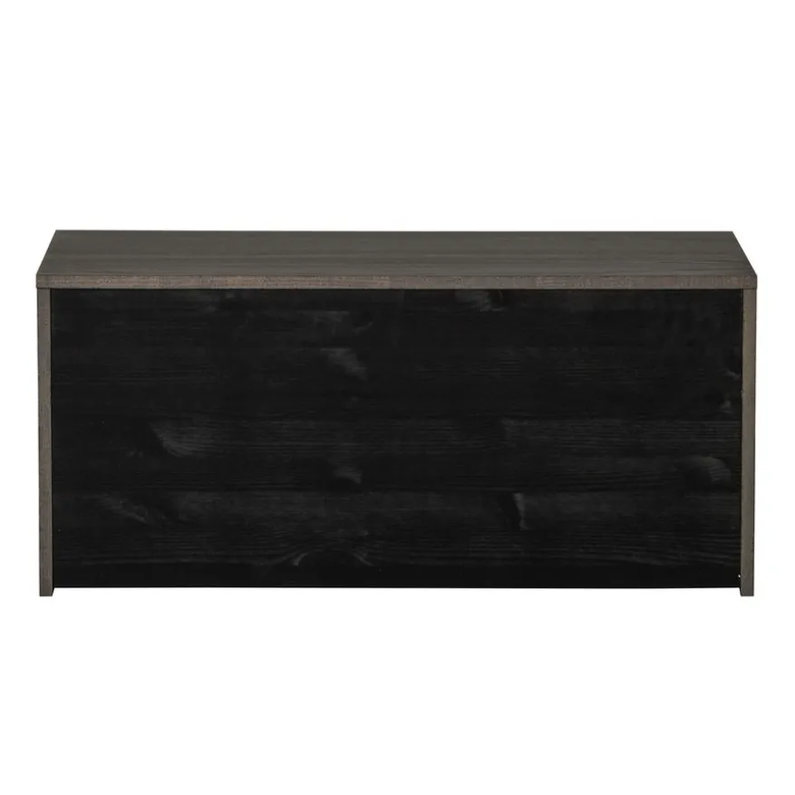 WOOOD Kistbank New Gravure Bruin - 88x50x40 cm