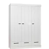WOOOD Kledingkast Connect Wit - 140x195x53 cm
