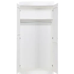 WOOOD Kledingkast Connect Wit - 94x195x53 cm