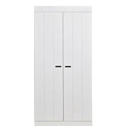 WOOOD Kledingkast Connect Wit - 94x195x53 cm