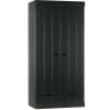 WOOOD Kledingkast Connect Zwart - 94x195x53 cm