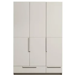 WOOOD Kledingkast Pure Dust - 142x215x60 cm