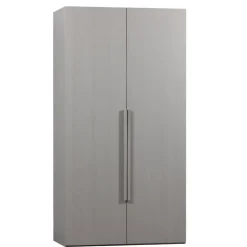 WOOOD Kledingkast Rens Grijs - 110x210x58 cm