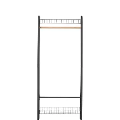 WOOOD Kledingrek Jovi Zwart - 70x167x41 cm
