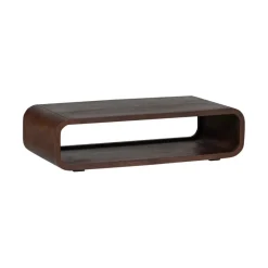 WOOOD Salontafel Kinu Donkerbruin - 120x60 cm
