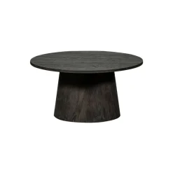 WOOOD Salontafel Maan Donkerbruin - Ø 80 cm