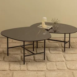 WOOOD Salontafel Vajen Zwart - 70x70 cm
