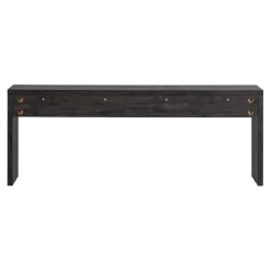 WOOOD Sidetable Maan Donkerbruin - 200x75x45 cm