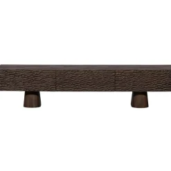 WOOOD TV-meubel Crumble Bruin - 180x40x40 cm