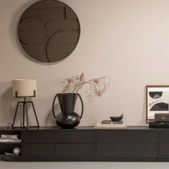 WOOOD TV-meubel Finca Zwart - 75x40x40 cm