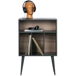 WOOOD TV-meubel James Zwart - 60x83x44 cm