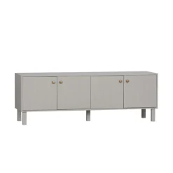 WOOOD TV-meubel Madu Grijs - 160x56x46 cm