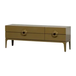 WOOOD TV-meubel Merge Honinggeel - 160x57x44 cm