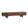 WOOOD TV-meubel Staes Bruin - 180x37x45 cm