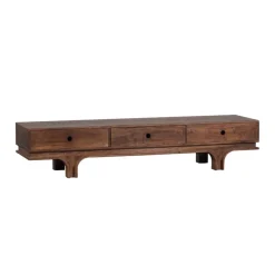 WOOOD TV-meubel Staes Bruin - 180x37x45 cm