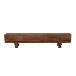 WOOOD TV-meubel Staes Bruin - 180x37x45 cm