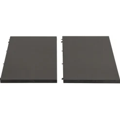 WOOOD Uitschuifbare Eettafel Lange Jan Zwart - 120/160/200x120 cm