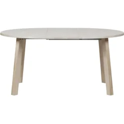 WOOOD Uitschuifbare Eettafel Lange Jan Wit - 120/160/200x120 cm